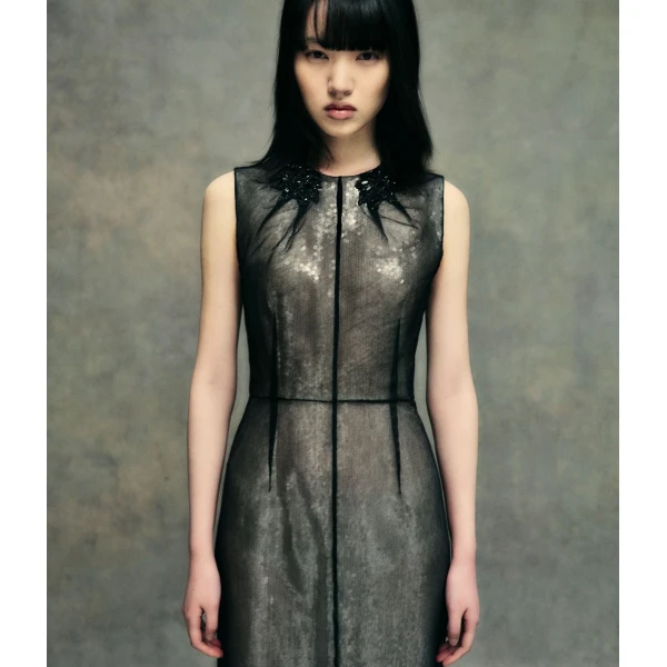 Erdem Embellished Organza Sequin Midi Dress - Dresses - British Romantic Luxury at Coveti