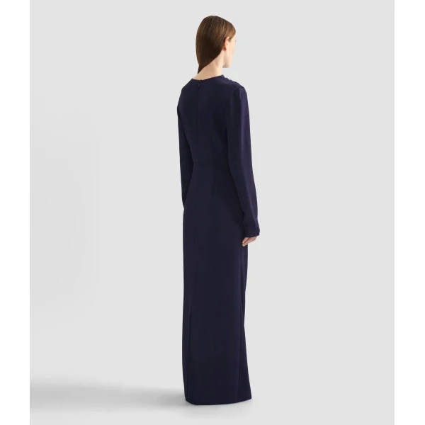 Erdem Embellished Sable Long Sleeve Gown - Dresses - British Romantic Luxury at Coveti