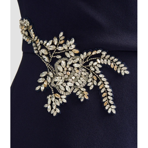 Erdem Embellished Sable Long Sleeve Gown - Dresses - British Romantic Luxury at Coveti