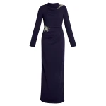 Erdem Embellished Sable Long Sleeve Gown - Dresses - British Romantic Luxury at Coveti