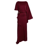 Erdem Embellished Satin Cady Draped Gown - Dresses - British Romantic Luxury at Coveti