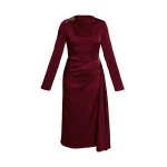 Erdem Embellished Satin Cady Midi Dress - Dresses - British Romantic Luxury at Coveti