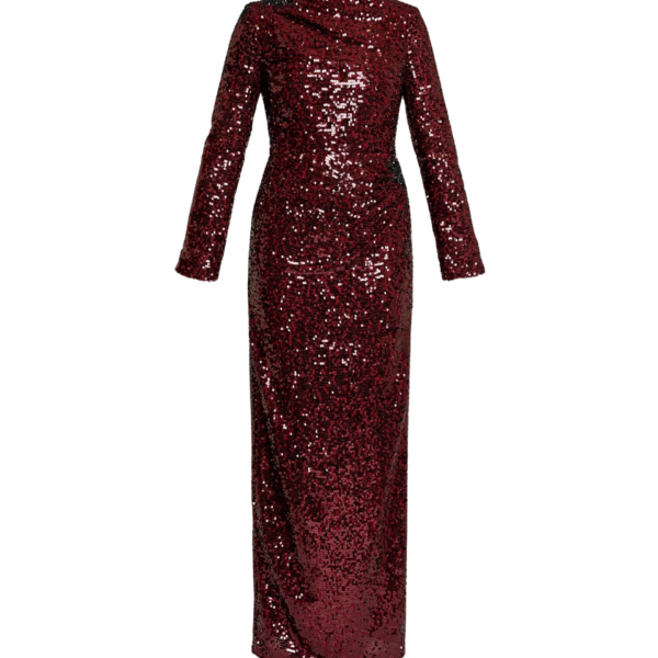 Erdem Embellished Sequin Long Sleeve Gown - Dresses - British Romantic Luxury at Coveti