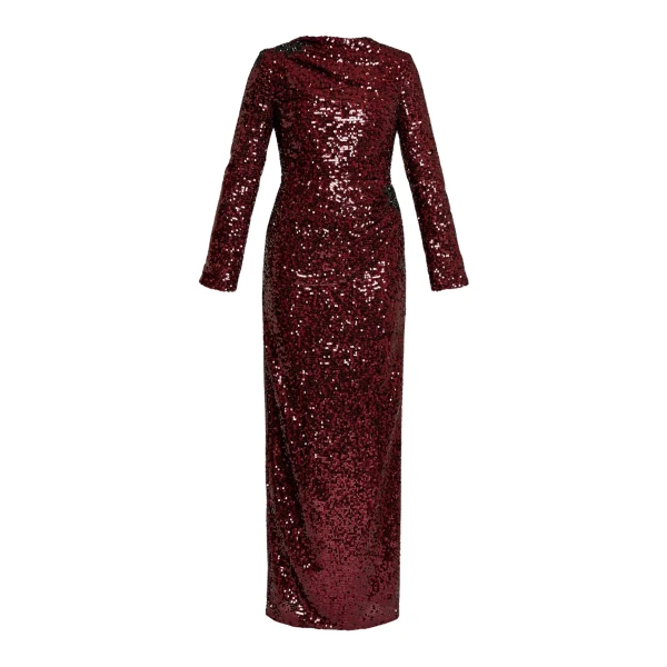 Erdem Embellished Sequin Long Sleeve Gown - Dresses - British Romantic Luxury at Coveti