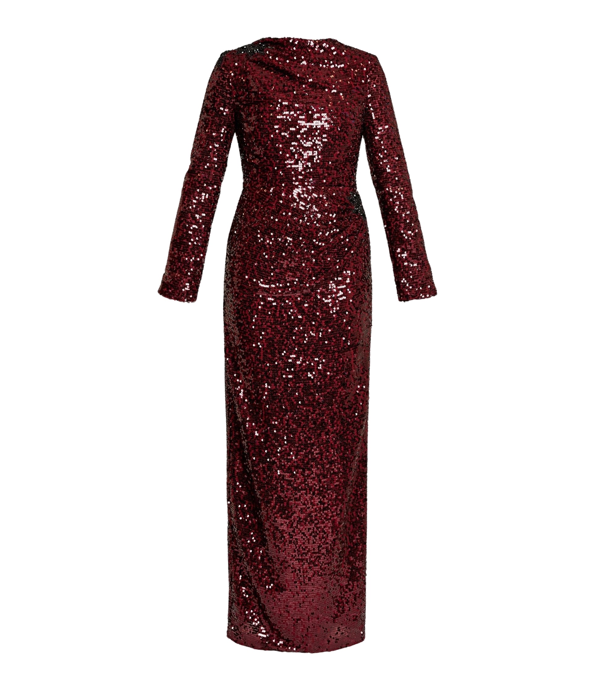 Erdem Embellished Sequin Long Sleeve Gown