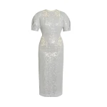Erdem Embellished Sequins Midi Dress - Dresses - British Romantic Luxury at Coveti
