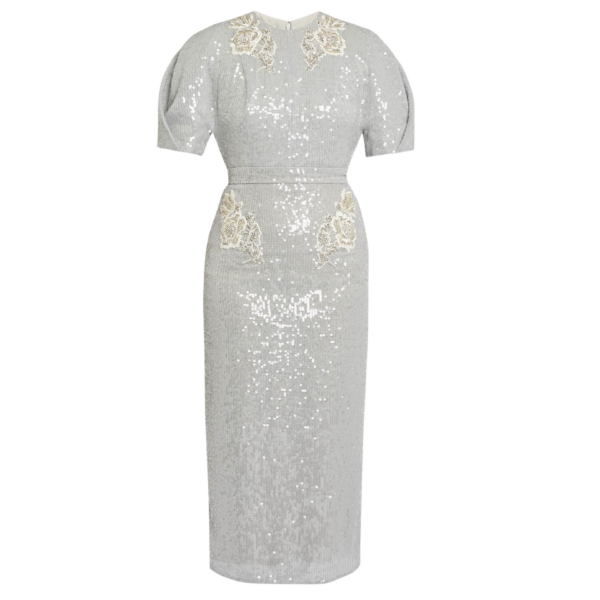 Erdem Embellished Sequins Midi Dress - Dresses - British Romantic Luxury at Coveti
