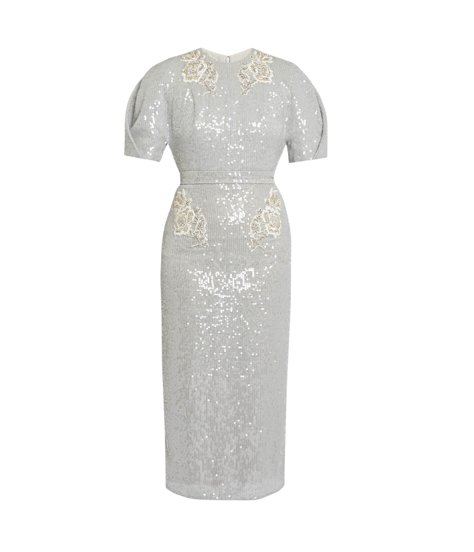 Erdem Embellished Sequins Midi Dress