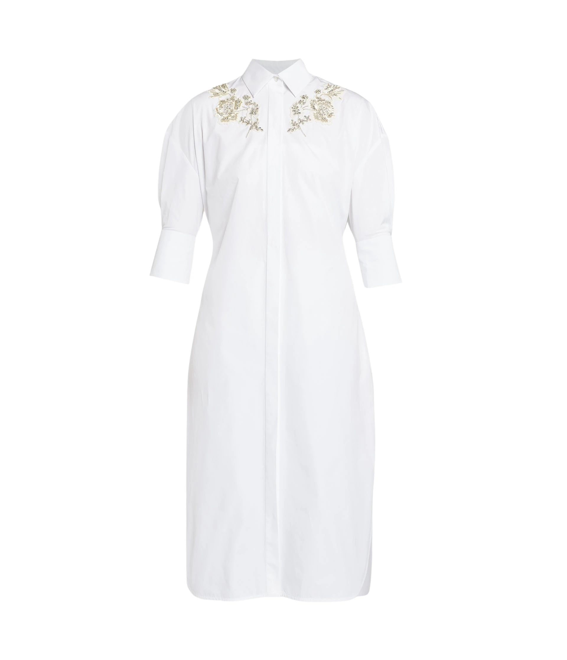 Erdem-Embellished-Shirt-Dress-coveti54337_nobg Erdem Embellished Shirt Dress - Dresses - British Romantic Luxury at Coveti