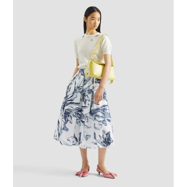 Erdem Embellished Short Sleeve Knit Top - Knitwear - British Romantic Luxury at Coveti
