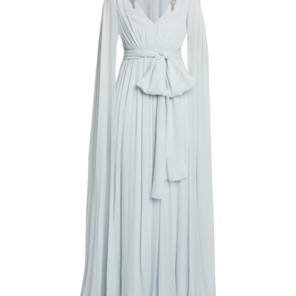 Erdem Embellished Silk Creponne Gown - Dresses - British Romantic Luxury at Coveti