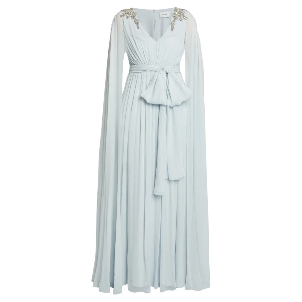 Erdem Embellished Silk Creponne Gown - Dresses - British Romantic Luxury at Coveti