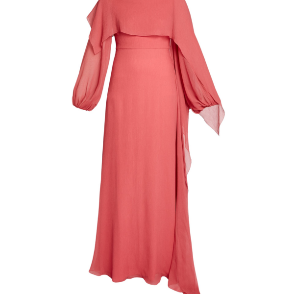 Erdem Embellished Silk Creponne Long Sleeve Gown - Dresses - British Romantic Luxury at Coveti