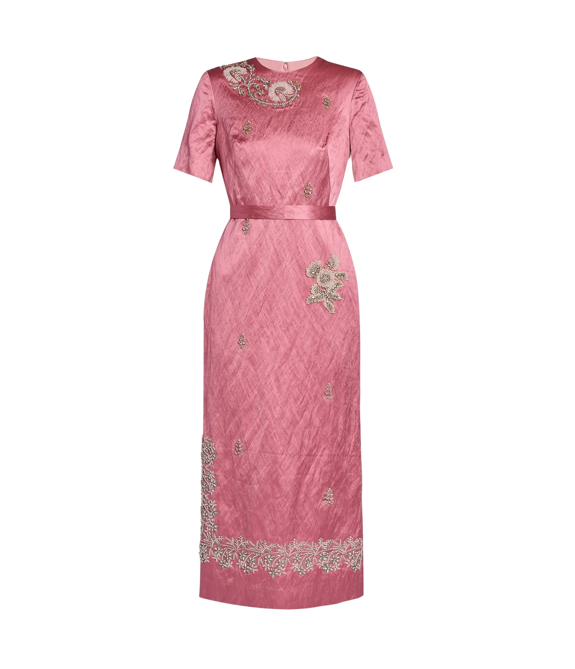 Erdem-Embellished-Textured-Satin-Midi-Pencil-Dress-coveti-279034_nobg Erdem Embellished Textured Satin Midi Pencil Dress - Dresses - British Romantic Luxury at Coveti