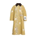 Erdem Embroidered Denim Coat - Coats - British Romantic Luxury at Coveti