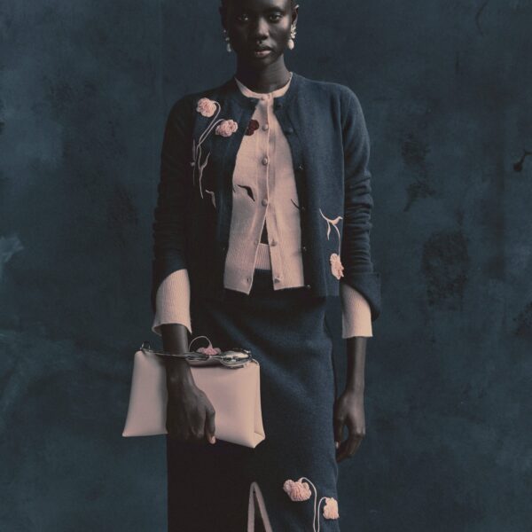 Erdem Embroidered Midi Pencil Knit Skirt - Skirts - British Romantic Luxury at Coveti