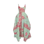 Erdem Embroidered Organza Draped Midi Dress - Dresses - British Romantic Luxury at Coveti