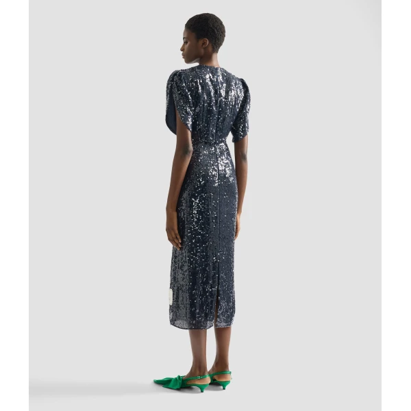 Erdem Embroidered Sequins Midi Dress - Dresses - British Romantic Luxury at Coveti