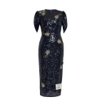 Erdem Embroidered Sequins Midi Dress - Dresses - British Romantic Luxury at Coveti