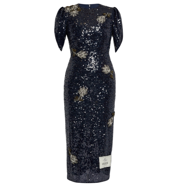 Erdem Embroidered Sequins Midi Dress - Dresses - British Romantic Luxury at Coveti
