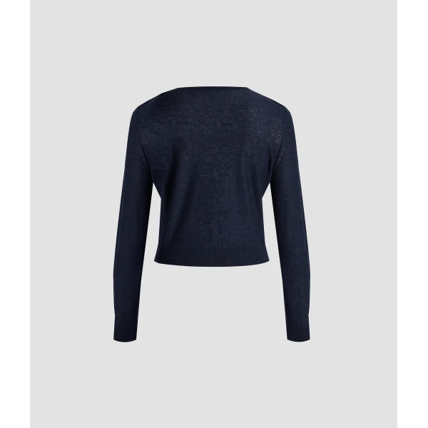 Erdem Fine Alpaca Blend Fitted Cardigan - Knitwear - British Romantic Luxury at Coveti