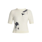 Erdem Fine Alpaca Blend Short Sleeve Crew Jumper - Knitwear - British Romantic Luxury at Coveti