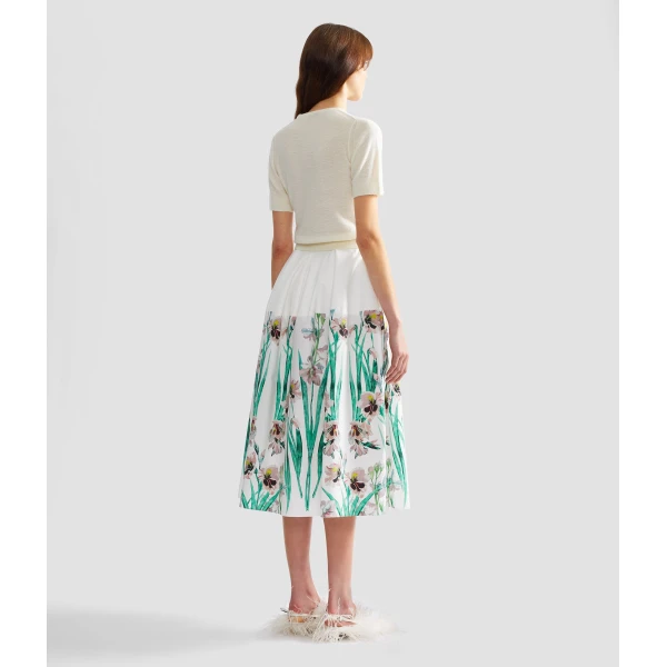 Erdem Fine Alpaca Blend Short Sleeve Crew Jumper - Knitwear - British Romantic Luxury at Coveti