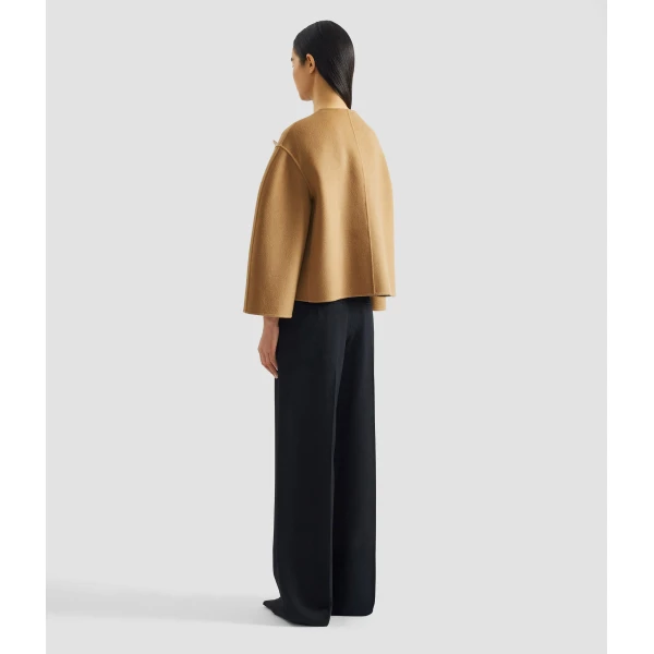 Erdem Floral Appliqué Double Faced Cropped Jacket - Jackets - British Romantic Luxury at Coveti