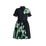 Erdem Floral Cotton Short Sleeve Mini Dress - Dresses - British Romantic Luxury at Coveti