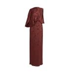 Erdem Floral Creponne Jacquard Drape Gown - Dresses - British Romantic Luxury at Coveti
