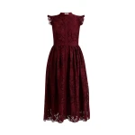 Erdem Floral Cutwork Flared Midi Dress - Dresses - British Romantic Luxury at Coveti