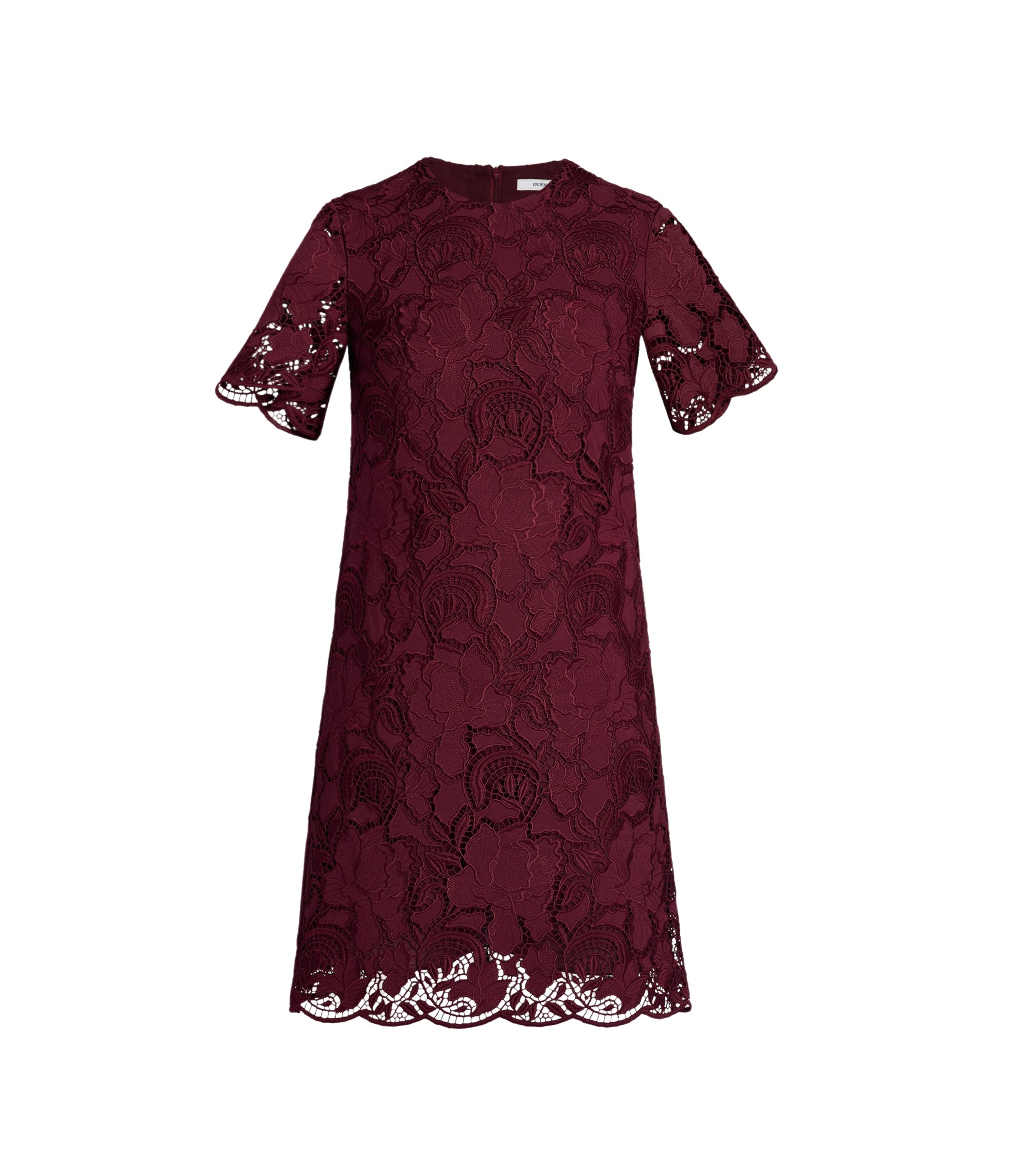 Erdem Floral Cutwork Mini Dress