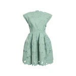 Erdem Floral Cutwork Mini Dress - Dresses - British Romantic Luxury at Coveti