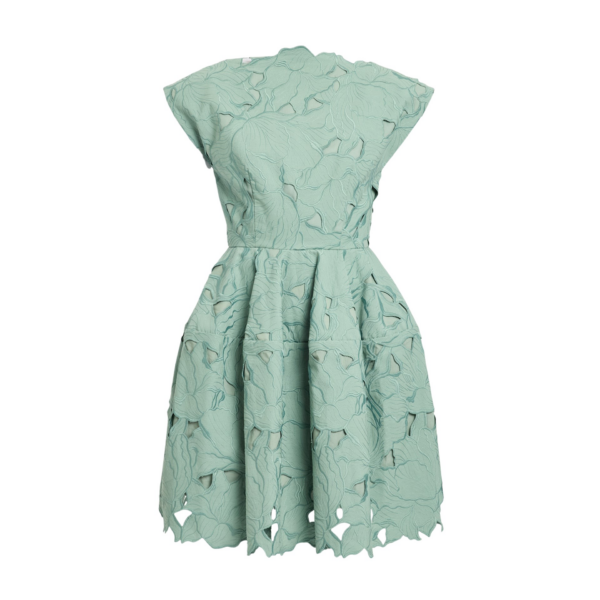 Erdem Floral Cutwork Mini Dress - Dresses - British Romantic Luxury at Coveti