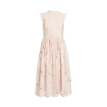 Erdem Floral Cutwork Sleeveless Midi Dress - Dresses - British Romantic Luxury at Coveti