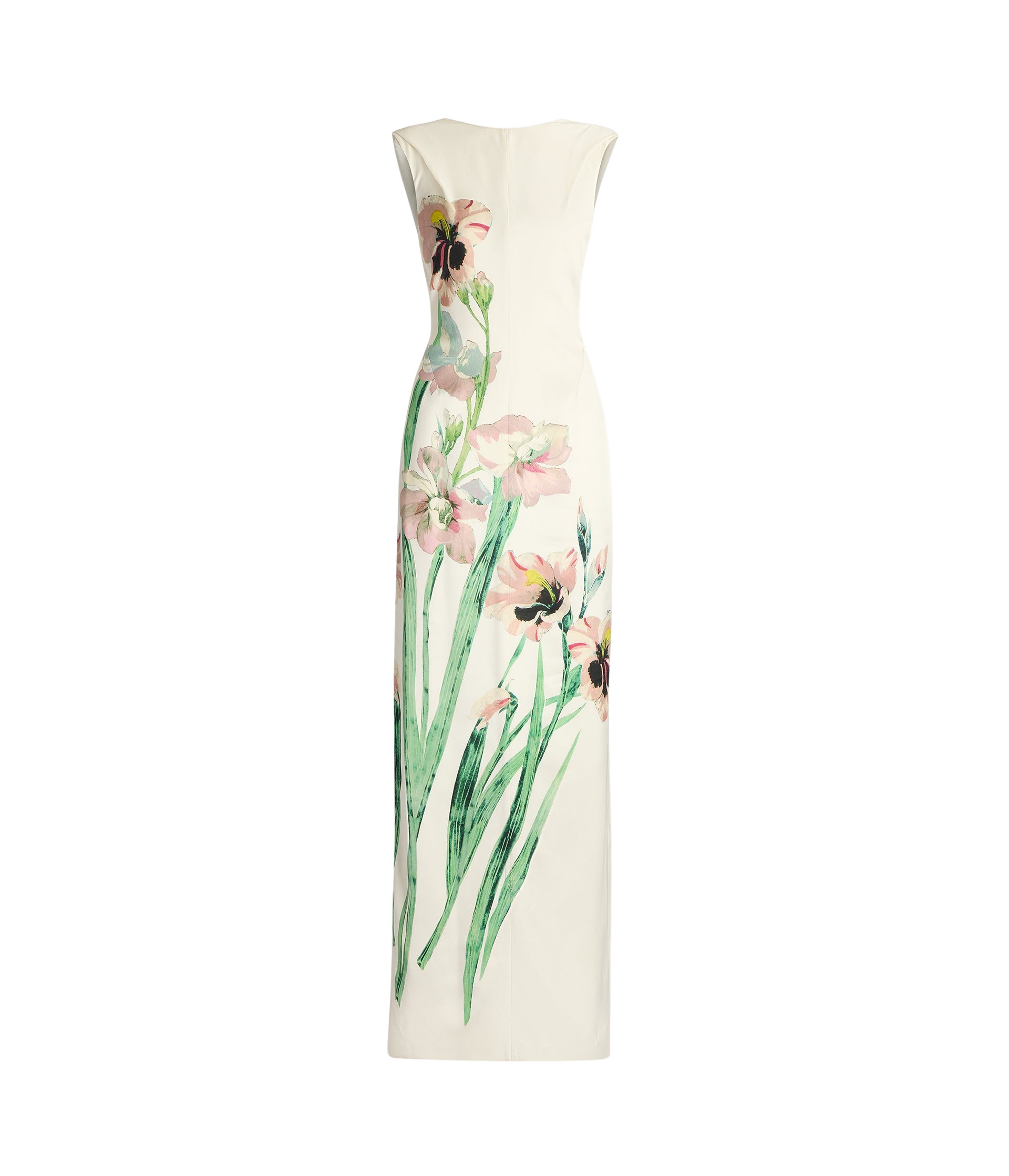 Erdem Floral Duchess Drape Gown