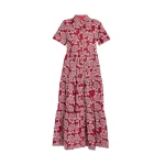 Erdem Floral Embroidered Tiered Midi Dress - Dresses - British Romantic Luxury at Coveti