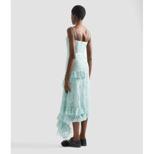 Erdem Floral Guipure Lace Sleeveless Midi Dress - Dresses - British Romantic Luxury at Coveti
