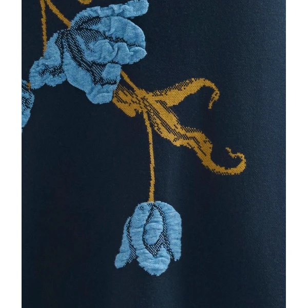 Erdem Floral Jacquard A Line Knit Skirt - Skirts - British Romantic Luxury at Coveti