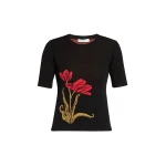 Erdem Floral Jacquard Knit Jumper - Knitwear - British Romantic Luxury at Coveti