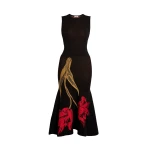 Erdem Floral Jacquard Sleeveless Knit Dress - Dresses - British Romantic Luxury at Coveti