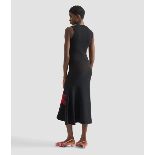 Erdem Floral Jacquard Sleeveless Knit Dress - Dresses - British Romantic Luxury at Coveti
