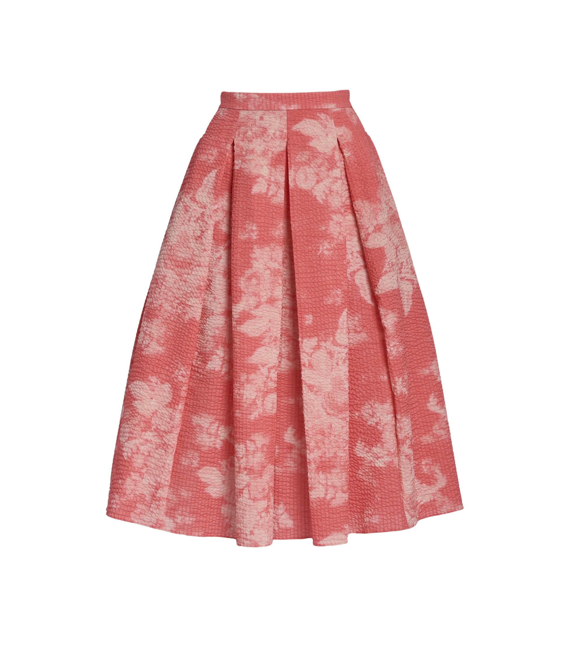 Erdem Floral Print Cotton Midi Full Skirt - Skirts - British Romantic Luxury at Coveti