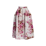 Erdem Floral Print Cotton Midi Full Skirt - Skirts - British Romantic Luxury at Coveti
