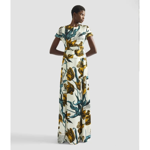 Erdem Floral Print Duchess Gown - Dresses - British Romantic Luxury at Coveti