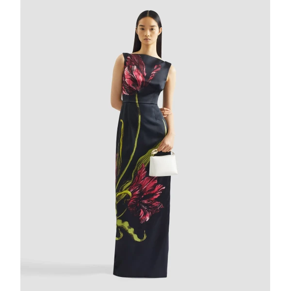 Erdem Floral Print Duchess Gown - Dresses - British Romantic Luxury at Coveti