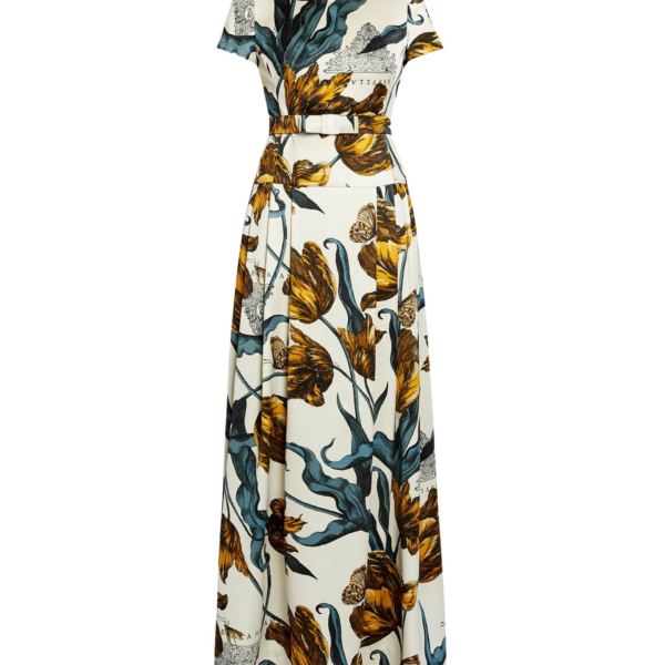 Erdem Floral Print Duchess Gown - Dresses - British Romantic Luxury at Coveti