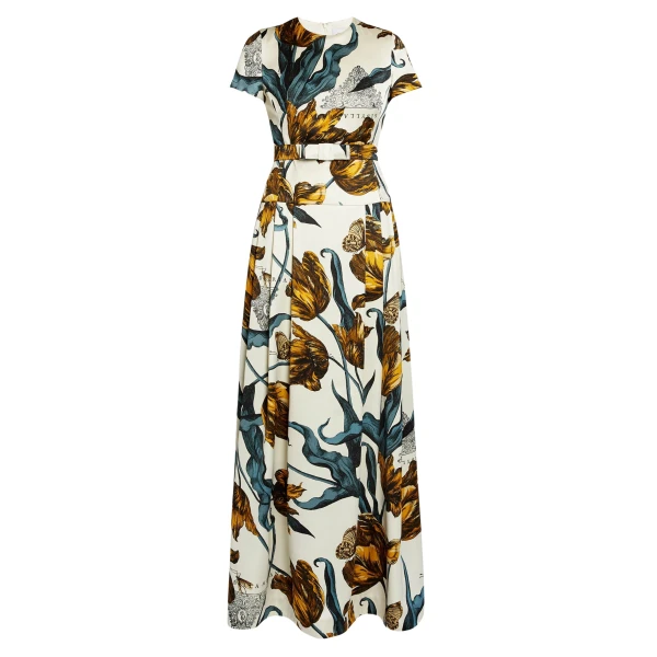 Erdem Floral Print Duchess Gown - Dresses - British Romantic Luxury at Coveti