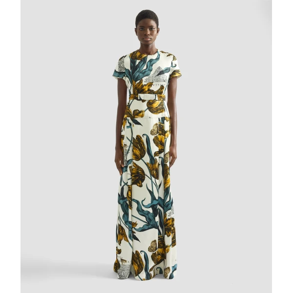 Erdem Floral Print Duchess Gown - Dresses - British Romantic Luxury at Coveti