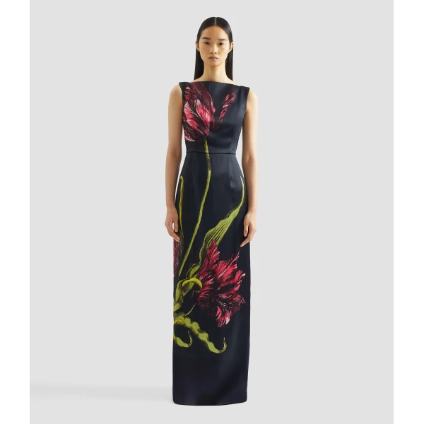 Erdem Floral Print Duchess Gown - Dresses - British Romantic Luxury at Coveti